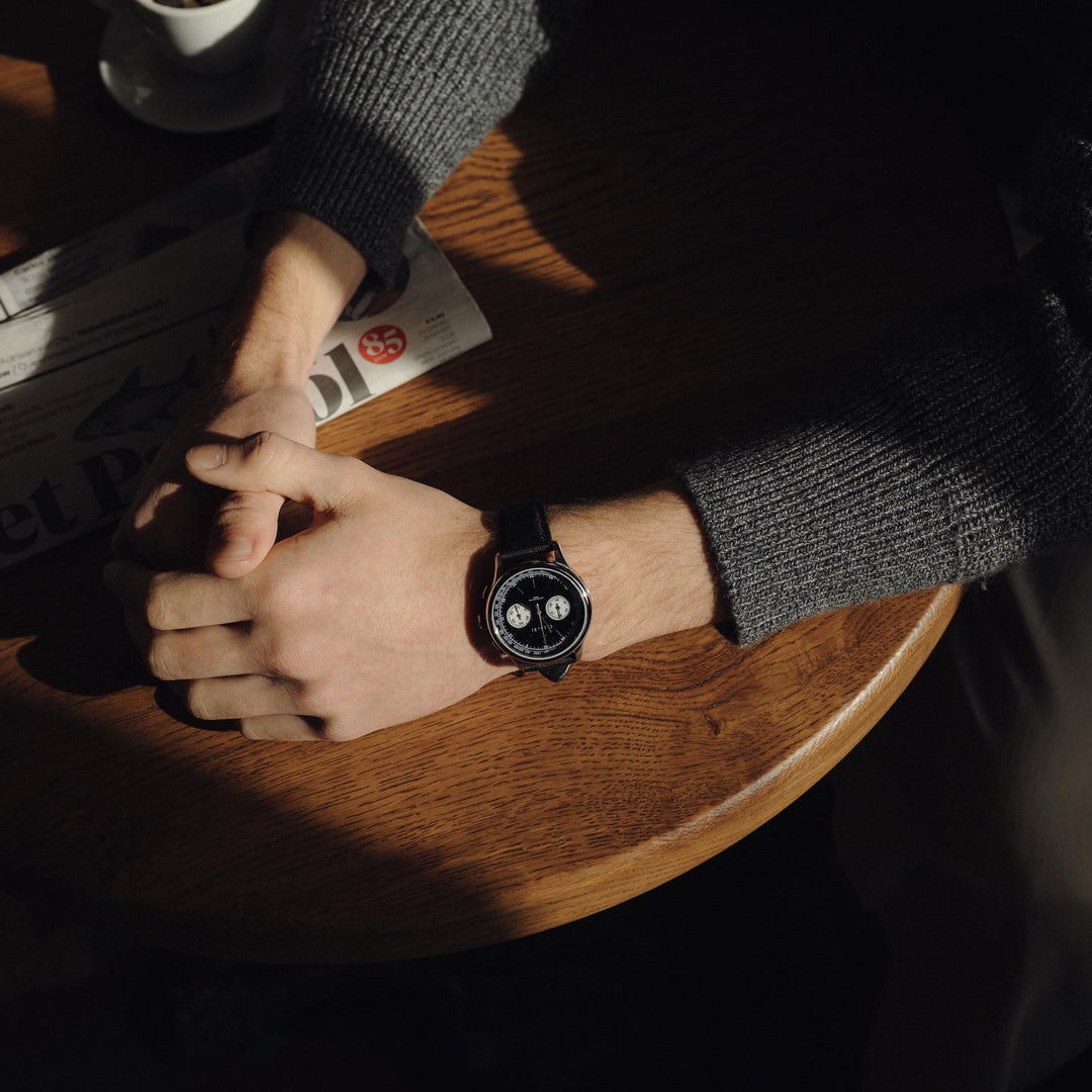 Nero Reverse Panda Chronograph